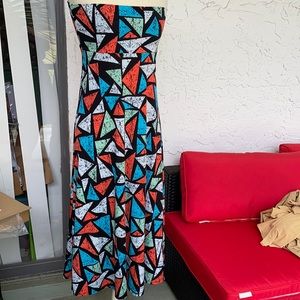 EUC LulaRoe maxi skirt size small